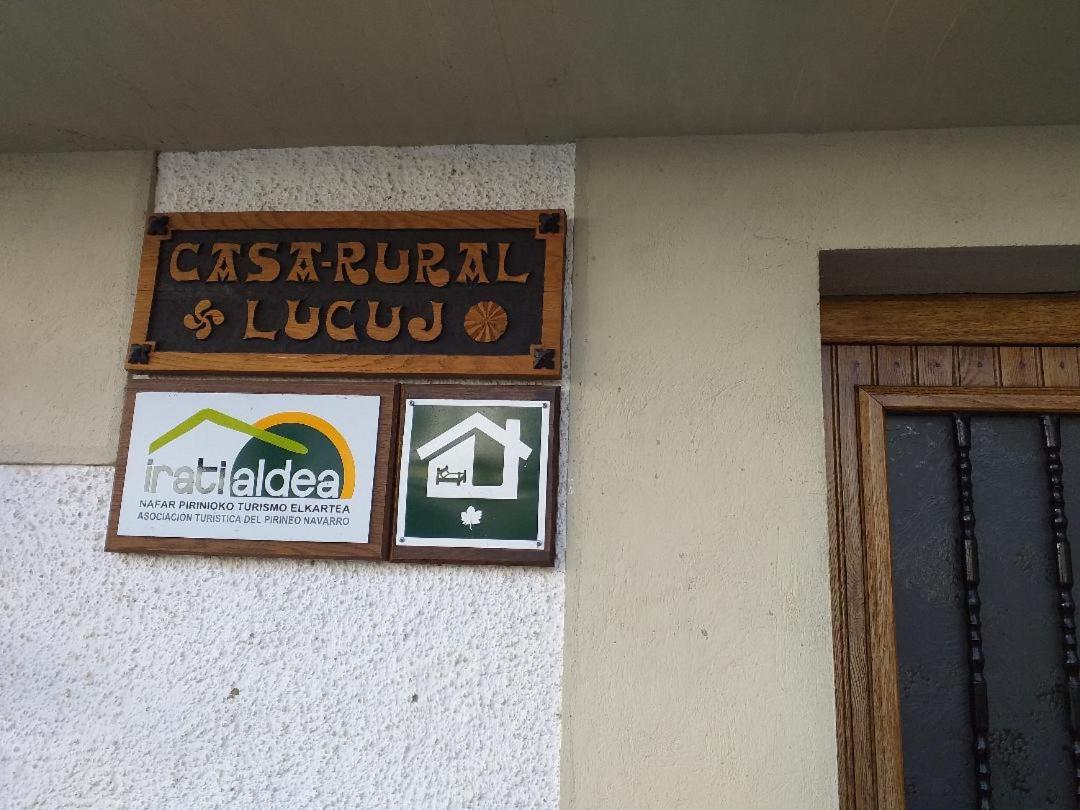 Casa Rural Lucuj Jaurrieta Ngoại thất bức ảnh